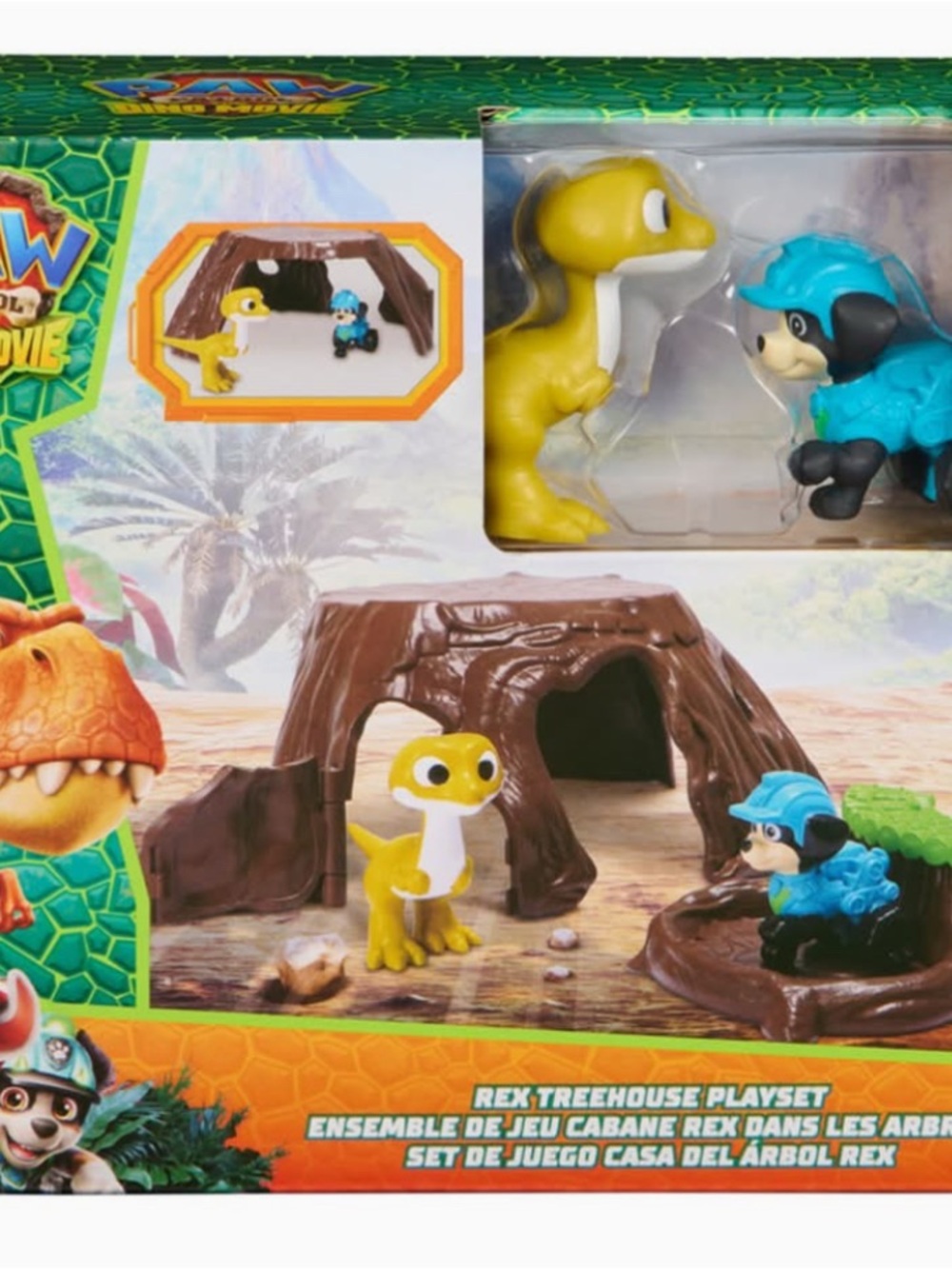 Paw Patrol Dino Movie Rex Treehouse Playset NEW